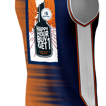 Men's Gametime Crew Neck Basketball Jersey