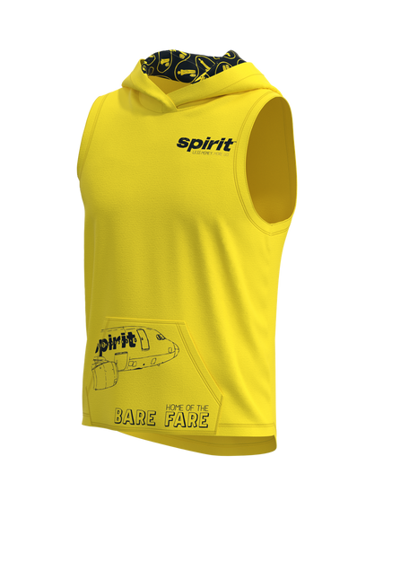 Lightweight Sleeveless Stretch Light Hoodie Men's
