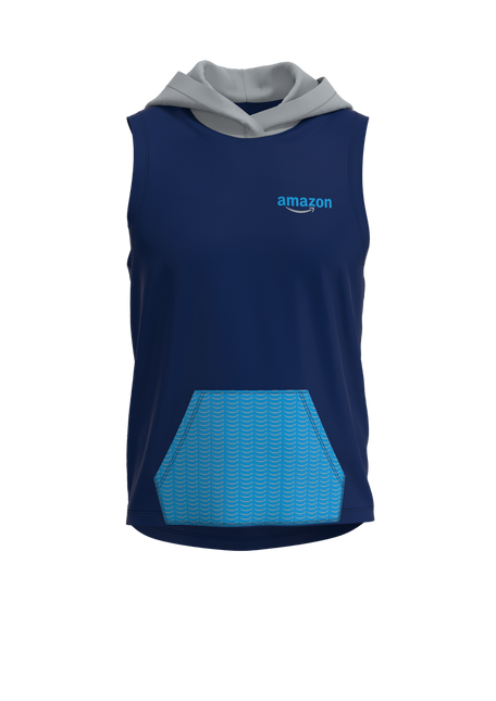 Lightweight Sleeveless Stretch Light Hoodie Men's