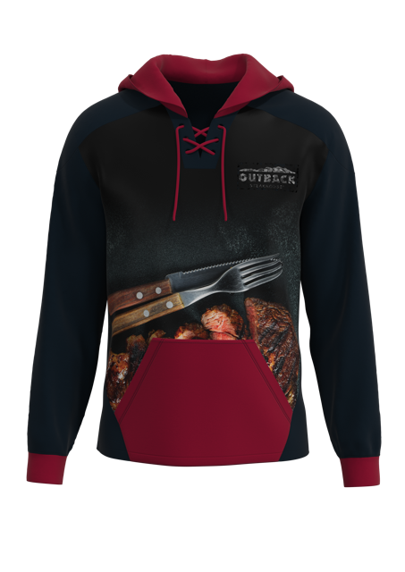 Sport Pullover Lace Hoodie Fleece Men's