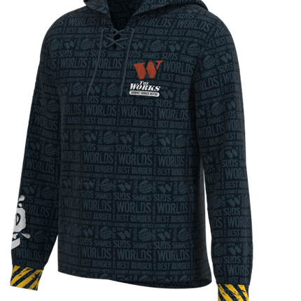 Sport Pullover Lace Hoodie Fleece Men's