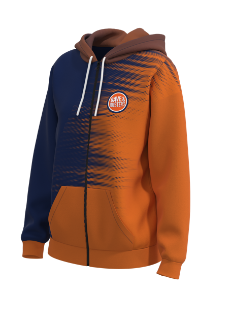 Men's Deuce Full Zip Hoodie - DNA Stretch