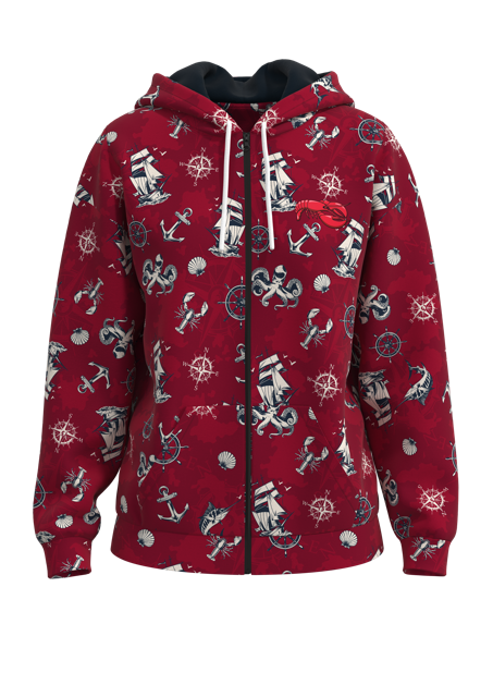 Deuce Full Zip Hoodie - Fleece Men's