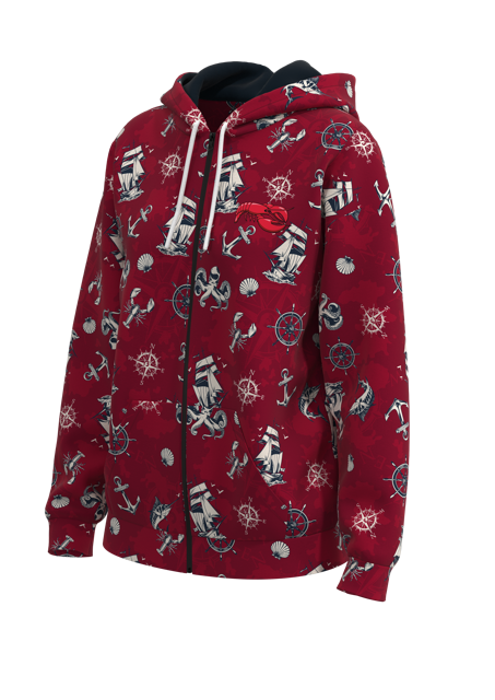Deuce Full Zip Hoodie - Fleece Men's