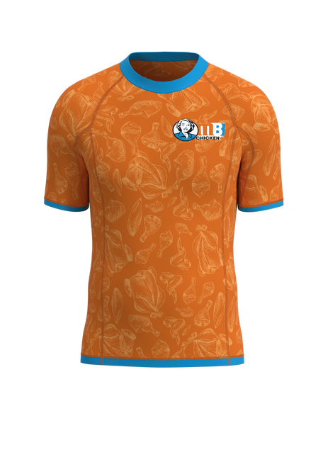 Men's Squeeze Short Sleeve Compression Crew Neck