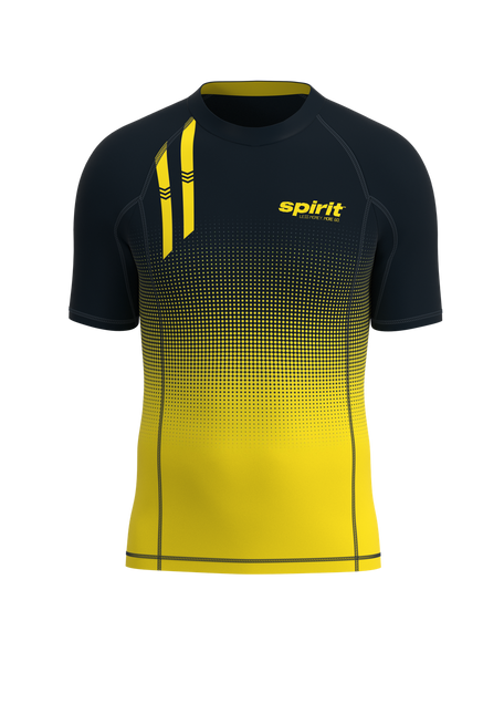 Men's Squeeze Short Sleeve Compression Crew Neck