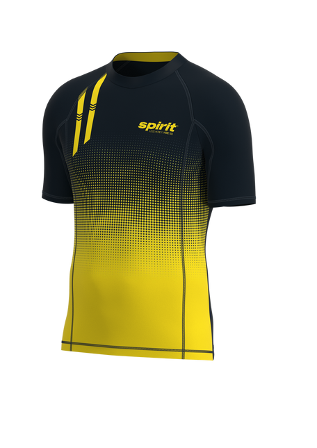 Men's Squeeze Short Sleeve Compression Crew Neck