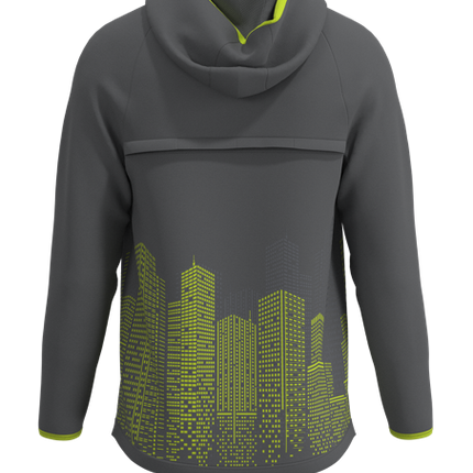 Men's Windy Woven Jacket W/ Hood - Flex 4 Lw Mesh Lined