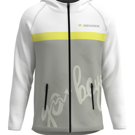 Men's Windy Woven Jacket W/ Hood - Flex 4 Lw Mesh Lined