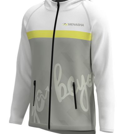 Men's Windy Woven Jacket W/ Hood - Flex 4 Lw Mesh Lined