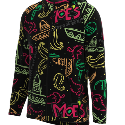 Men's Windy Woven Jacket W/ Hood - Flex 4 Lw Mesh Lined