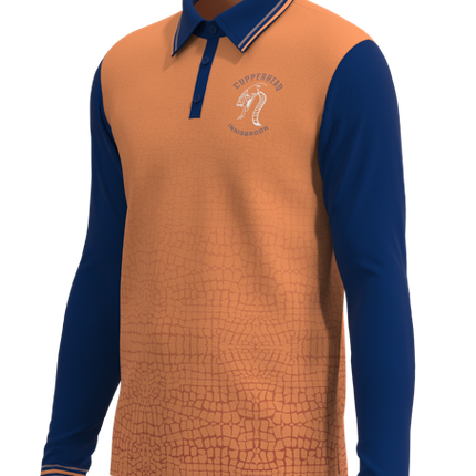 All Day Long Sleeve Stretch Polo Men's