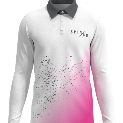 All Day Long Sleeve Stretch Polo Men's