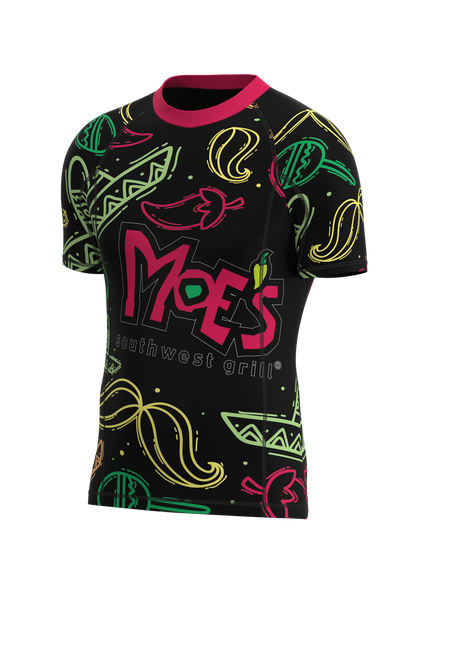 Men's Squeeze Short Sleeve Compression Crew Neck
