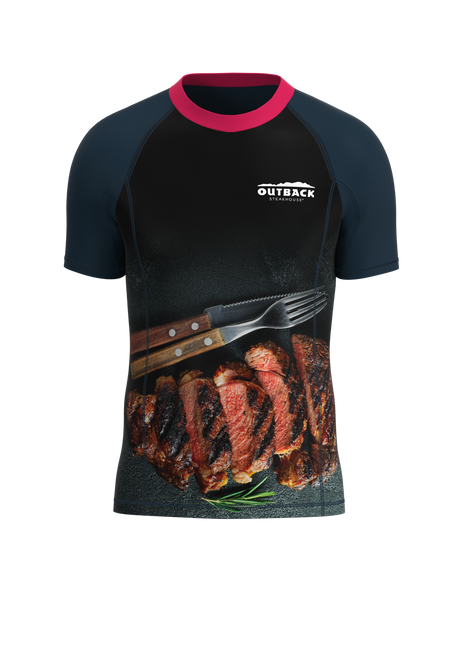 Men's Squeeze Short Sleeve Compression Crew Neck