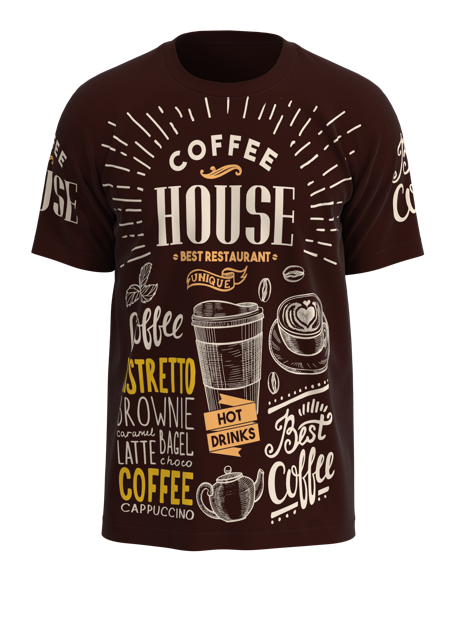 Men's All Day Short Sleeve Crew Neck 4-Way Standard Fit