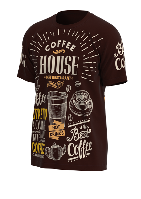 Men's All Day Short Sleeve Crew Neck 4-Way Standard Fit
