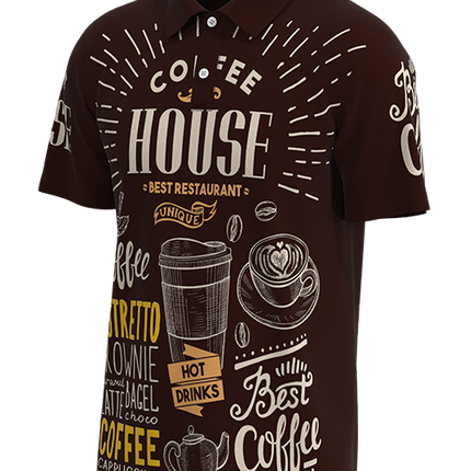 All Day Short Sleeve Stretch Polo Men's