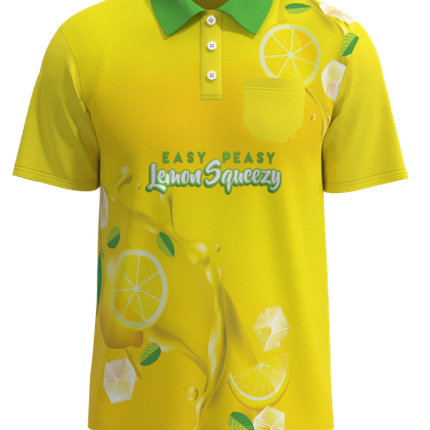 All Day Short Sleeve Stretch Polo With Pocket Men's