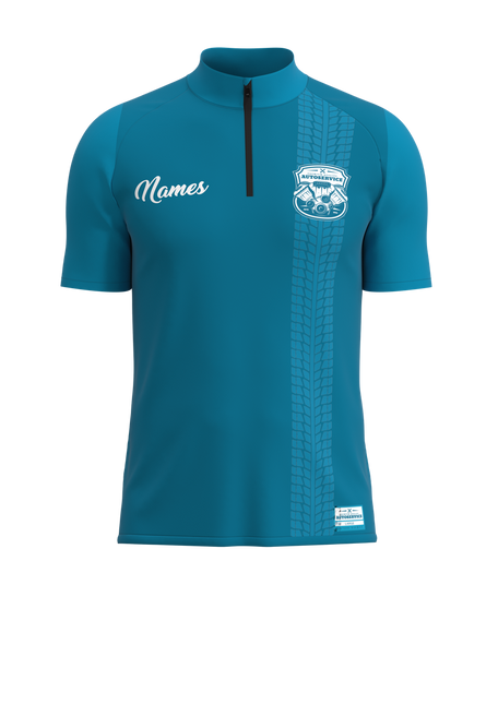 Men's Executive Short Sleeve Stretch 1/4 Zip
