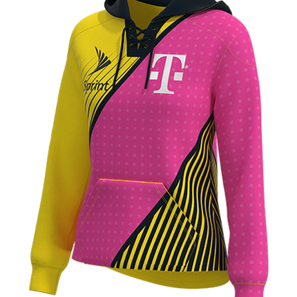 Sport Pullover Lace Hoodie - Fleece Women's