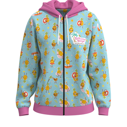 Deuce Full Zip Hoodie - Fleece Women's