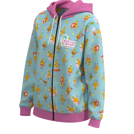 Deuce Full Zip Hoodie - Fleece Women's