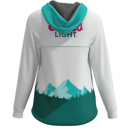 Women's Windy Woven Jacket W/ Hood - Flex 4 Lw Mesh Lined