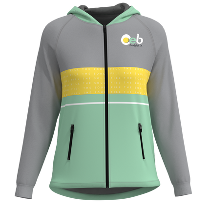 Women's Windy Woven Jacket W/ Hood - Flex 4 Lw Mesh Lined