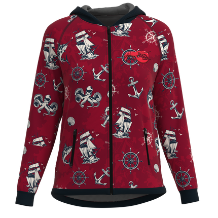 Women's Windy Woven Jacket W/ Hood - Flex 4 Lw Mesh Lined