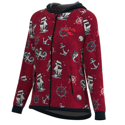 Women's Windy Woven Jacket W/ Hood - Flex 4 Lw Mesh Lined