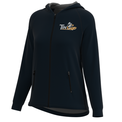 Women's Windy Woven Jacket W/ Hood - Flex 4 Lw Mesh Lined