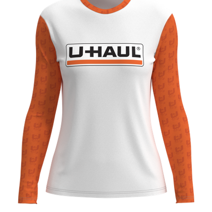 Women's Dash Long Sleeve Crew Neck  - Micropin
