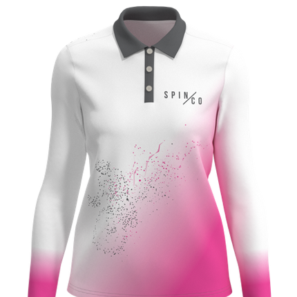 All Day Long Sleeve Stretch Polo Women's