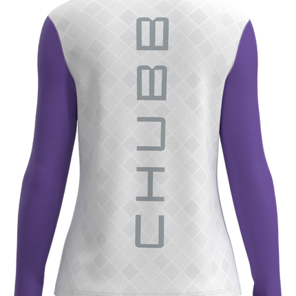 Women's U-B-U Long Sleeve Deep V-Neck -Tapered Fit