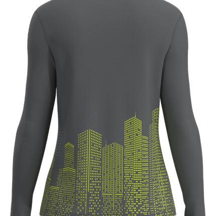 Women's U-B-U Long Sleeve Deep V-Neck -Tapered Fit