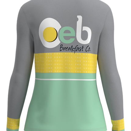 Women's U-B-U Long Sleeve Deep V-Neck -Tapered Fit