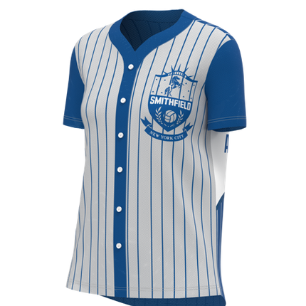 Women's Classic Full Button Short Sleeve Softball Jersey