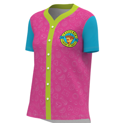 Women's Classic Full Button Short Sleeve Softball Jersey