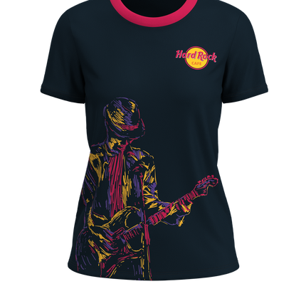 Women's All Day Short Sleeve Crew Neck -4-Way Standard Fit