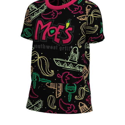 Women's Dash Short Sleeve Crew Neck - Micropin