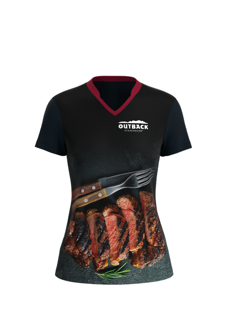 Women's Premium Short Sleeve Modified Crew Neck
