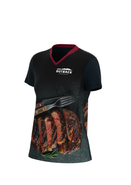 Women's Premium Short Sleeve Modified Crew Neck