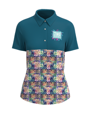 Women's Elite Full Button Short Sleeve Dress Shirt - 4-Way Tapered Fit