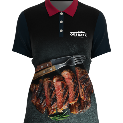 U-B-U Short Sleeve Polo - 4-Way Tapered Fit Women's