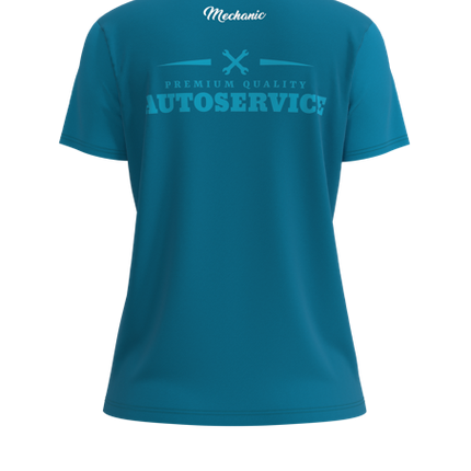 All Day No Button Short Sleeve Polo - 4-Way Standard Fit Women's