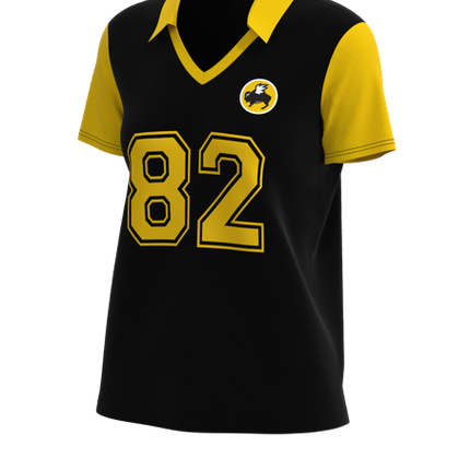 All Day No Button Short Sleeve Polo - 4-Way Standard Fit Women's