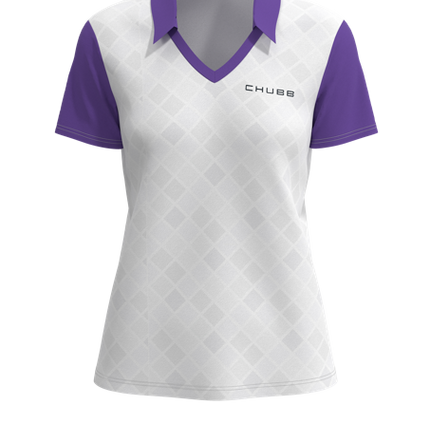 All Day No Button Short Sleeve Polo - 4-Way Standard Fit Women's
