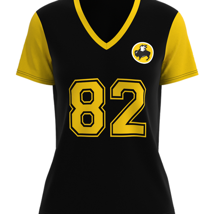 Women's U-B-U Short Sleeve Deep V-Neck - 4-Way Tapered Fit