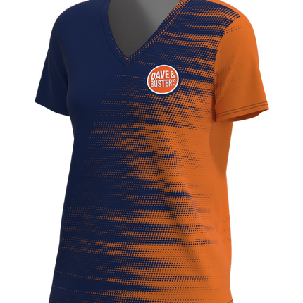 Women's U-B-U Short Sleeve Deep V-Neck - 4-Way Tapered Fit